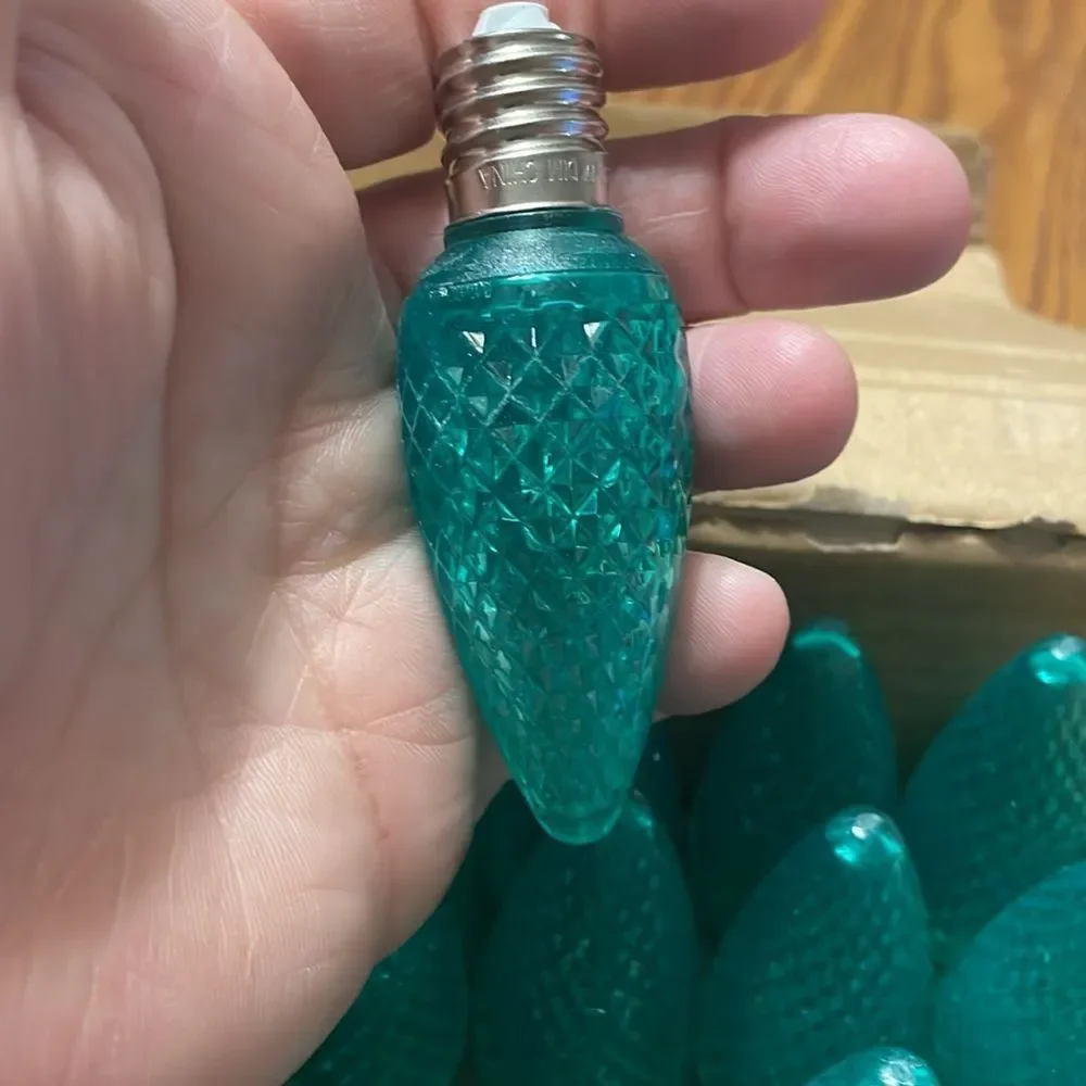 LED C9 Christmas Light Replacement Bulbs 25 ct